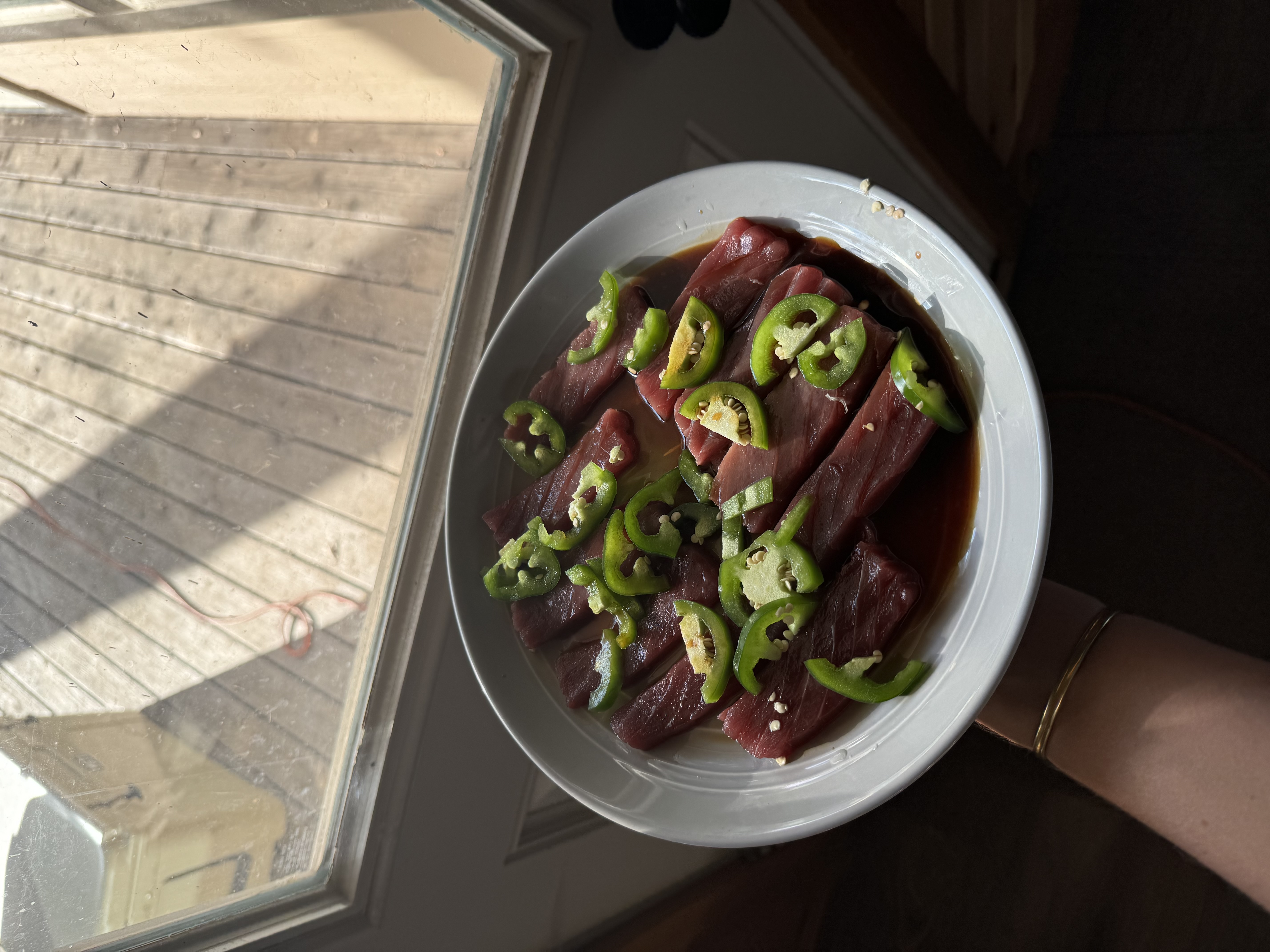 Tuna sashimi