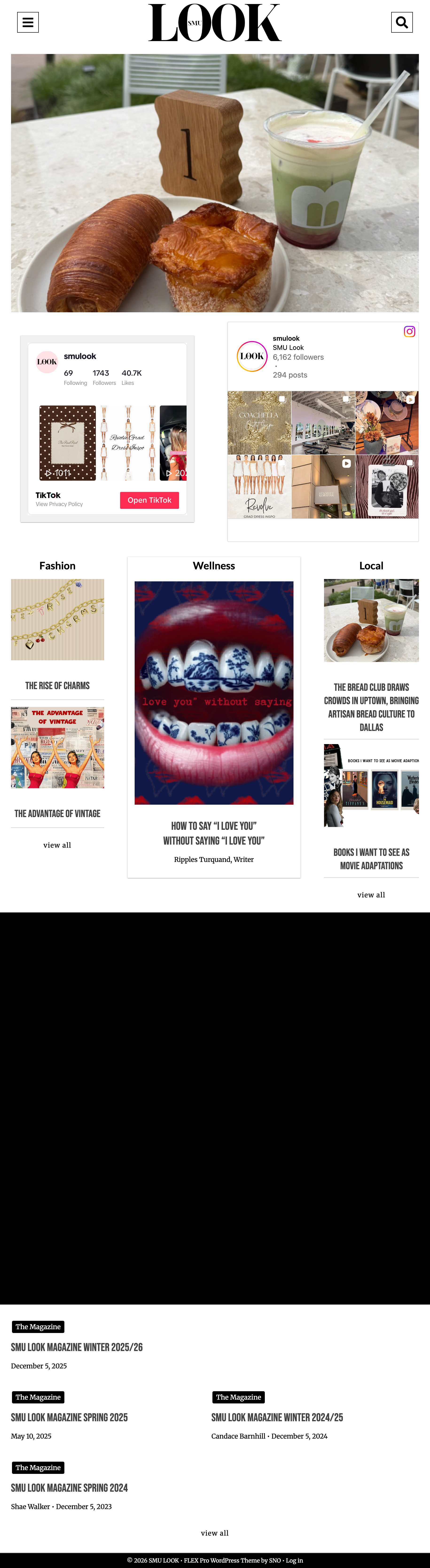 SMU LOOK website preview